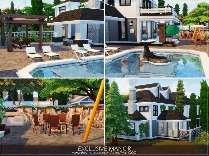 sims 4 cc exclusive manor by mychqqq 2