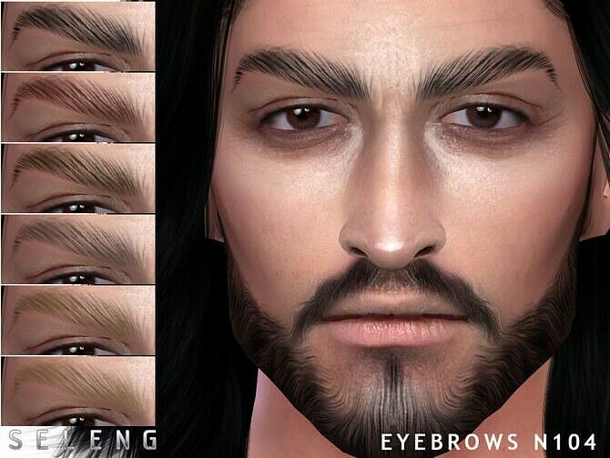 Eyebrows N104 By Seleng Sims 4 CC