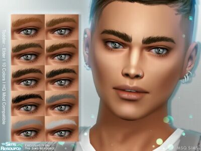 Eyebrows Nb25 At Msq Sims Sims 4 CC