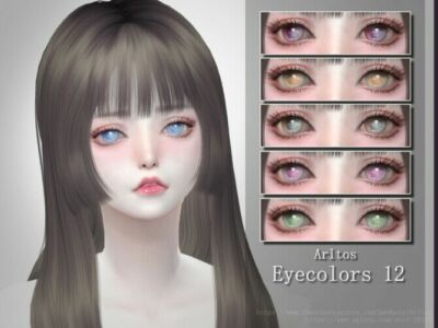 Eyecolors 12 By Arltos Sims 4 CC