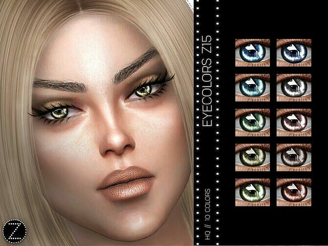 Eyecolors Z15 By Zenx Sims 4 CC