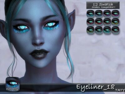 Eyeliner 18 Tatygagg Sims 4 CC