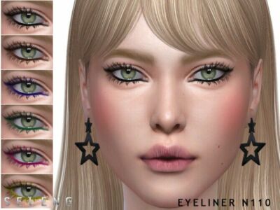 Eyeliner N110 By Seleng Sims 4 CC