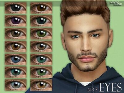 Eyes N33 By Magichand Sims 4 CC