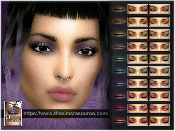 Eyeshadow 04 By Bakalia Sims 4 CC