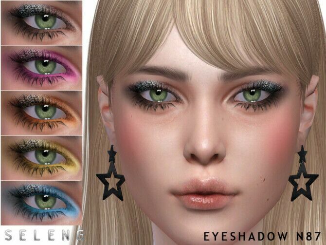 Eyeshadow N87 By Seleng Sims 4 CC