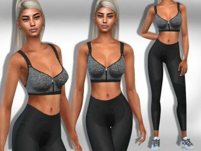 Female Full Athletic Outfit By Saliwa Sims 4 CC