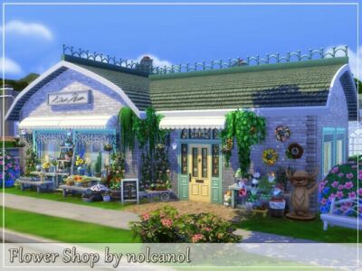 Flower Shop By Nolcanol Sims 4 CC