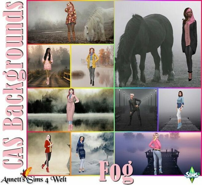 FOG CAS Backgrounds At Annett’s Sims 4 Welt Sims 4 CC