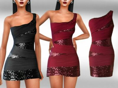 Formal Sequin Dresses By Saliwa Sims 4 CC