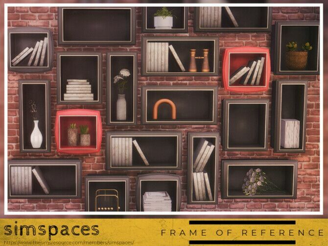 Frame Of Reference SET By Simspaces Sims 4 CC