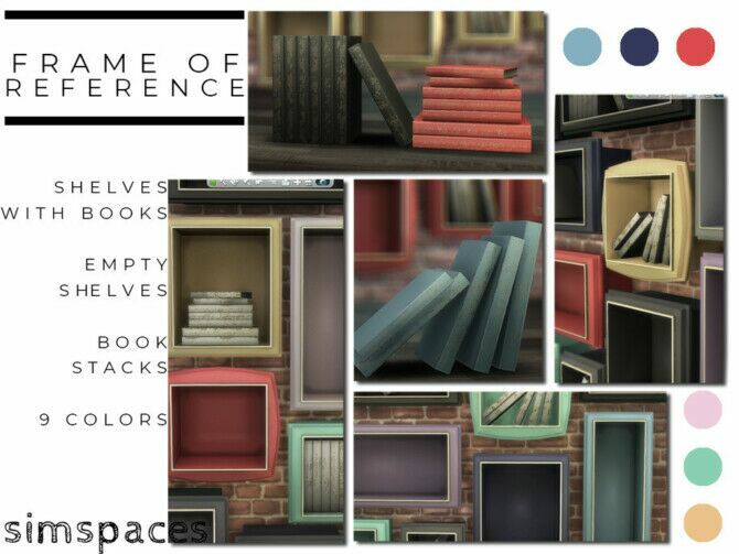 sims 4 cc frame of reference set by simspaces 2