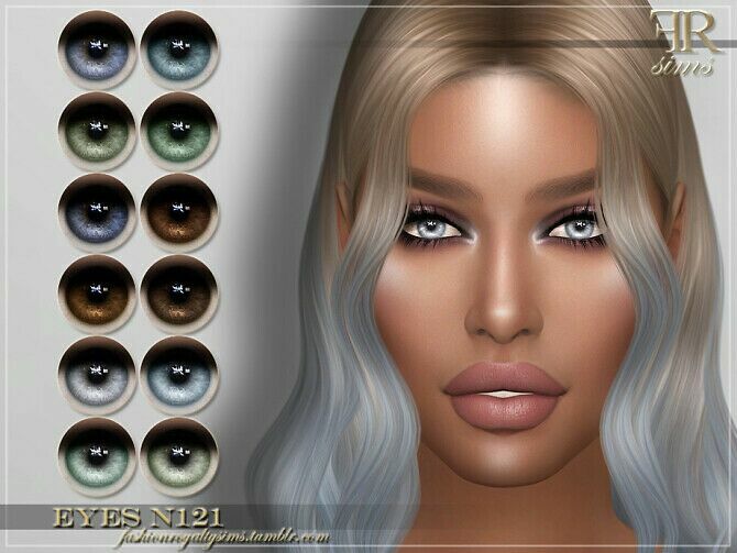 FRS Eyes N121 By Fashionroyaltysims Sims 4 CC