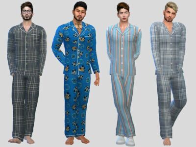 Fullbody Basic Sleepwear By Mclaynesims Sims 4 CC