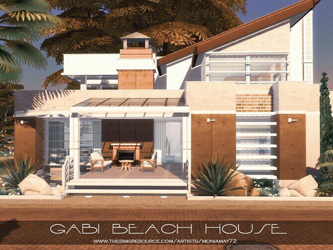 sims 4 cc gabi beach house by moniamay72 2