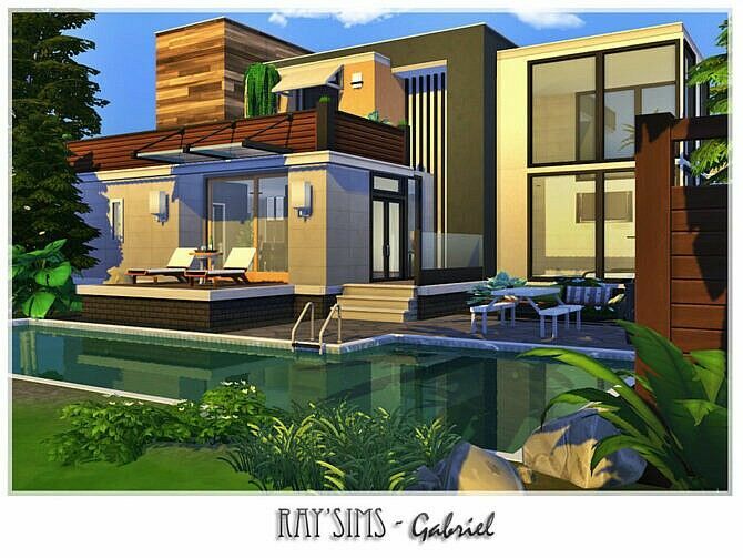 sims 4 cc gabriel house by ray sims 2