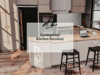 Germanium Kitchen Recolour At DK Sims