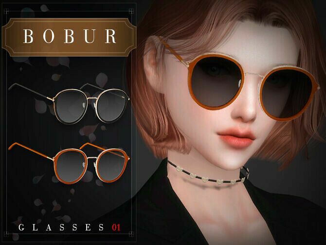 Glasses 01 By Bobur3 Sims 4 CC