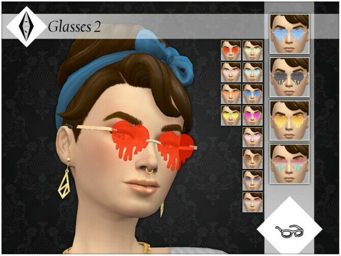 Glasses 2 By Aleniksimmer Sims 4 CC