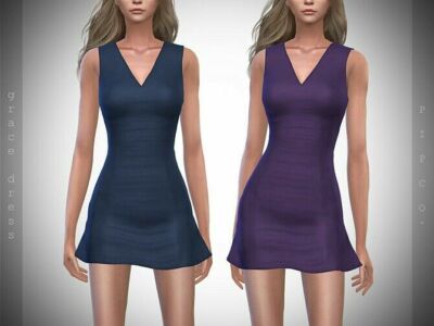 Grace Dress By Pipco Sims 4 CC