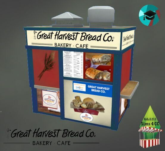 Great Harvest Bread CO Stand By Arli1211 At Mod The Sims Sims 4 CC