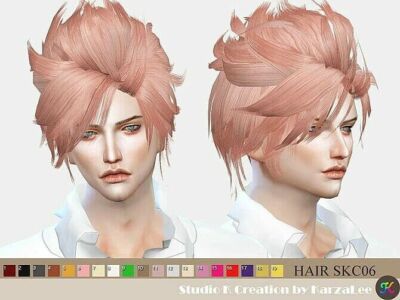 Hair SKC06 JUN At Studio K-Creation Sims 4 CC