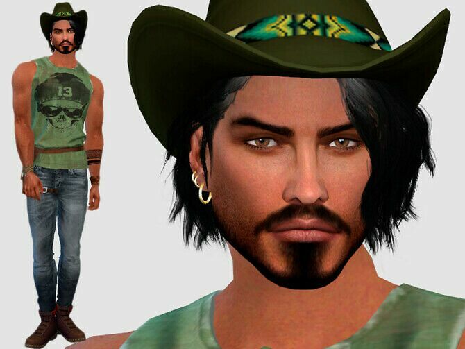 Hector Suarez By Darkwave14 Sims 4 CC