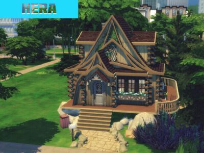 Hera House By Genkaiharetsu Sims 4 CC