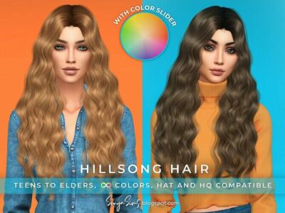 Hillsong & Ruel Hairs At Sonya Sims Sims 4 CC