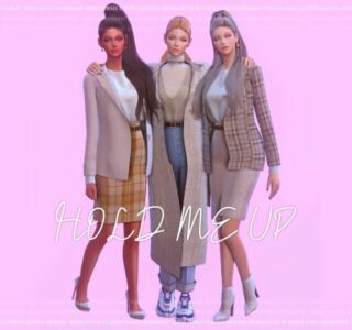 Hold ME UP SET At Newen Sims 4 CC