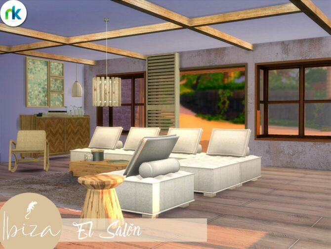 sims 4 cc ibiza el salon by nikadema 2