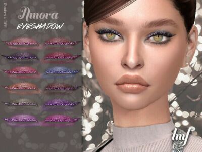 IMF Amora Eyeshadow N.177 By Izziemcfire Sims 4 CC