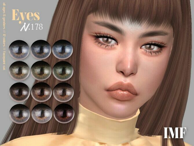 Imf Eyes N.178 By Izziemcfire Sims 4 CC