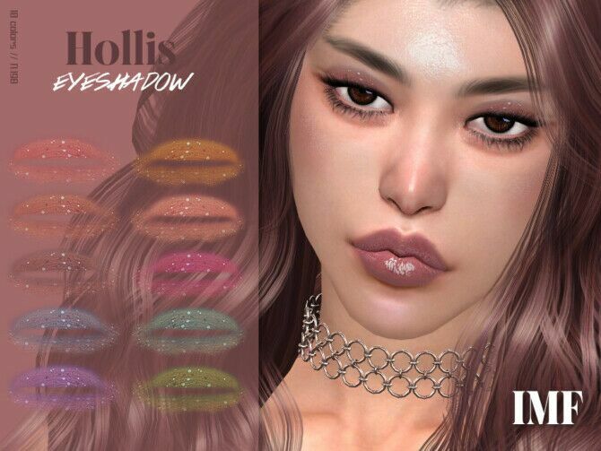 IMF Hollis Eyeshadow N.198 By Izziemcfire Sims 4 CC