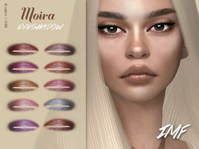 IMF Moira Eyeshadow N.180 By Izziemcfire Sims 4 CC