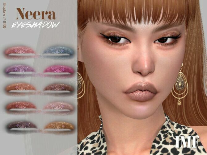 IMF Neera Eyeshadow N.199 By Izziemcfire Sims 4 CC