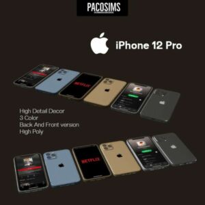 Iphone 12 PRO Deco At Paco Sims Sims 4 CC