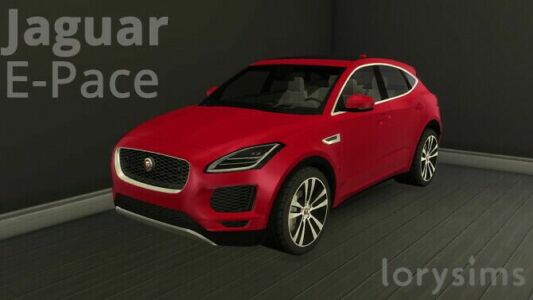 Jaguar E-Pace At Lorysims Sims 4 CC