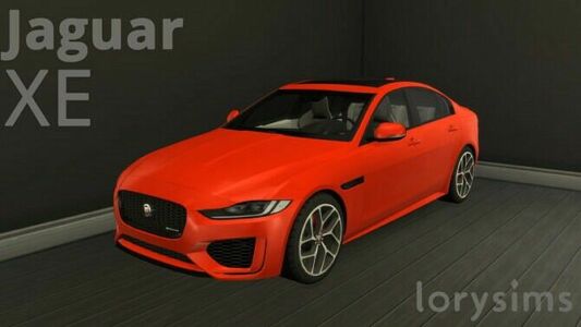 Jaguar Xe At Lorysims Sims 4 CC