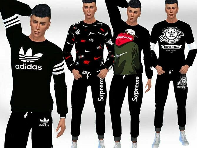 Jogging Sweatshirts M By Saliwa Sims 4 CC