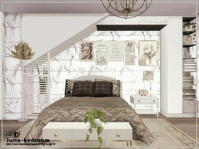 Julia Bedroom By Danuta720 Sims 4 CC