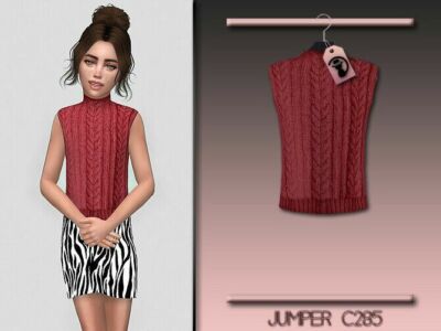 Jumper C285 By Turksimmer Sims 4 CC