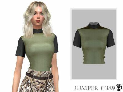 Jumper C389 By Turksimmer Sims 4 CC