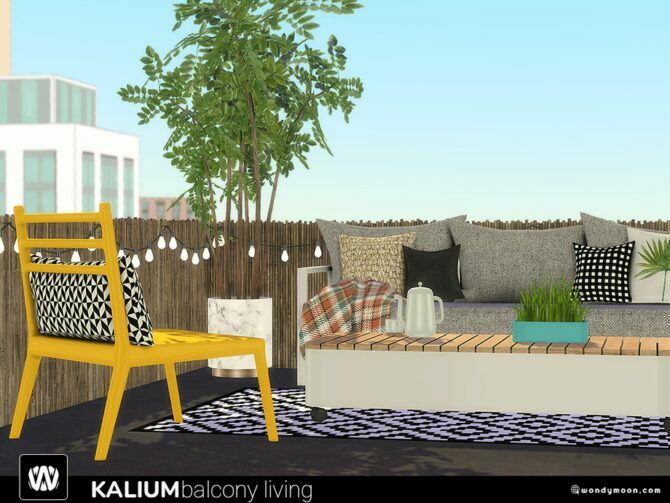 sims 4 cc kalium balcony outdoor living furniture by wondymoon 2