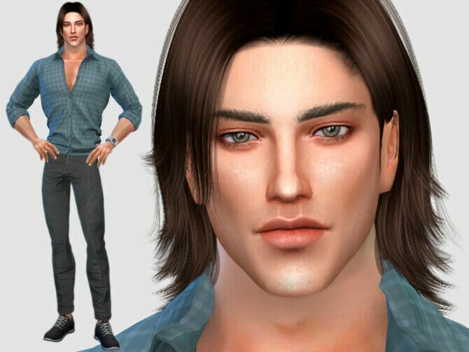 Liam Crawford By Darkwave14 Sims 4 CC