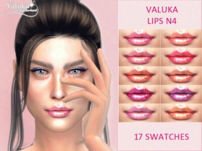 Lips N4 By Valuka Sims 4 CC