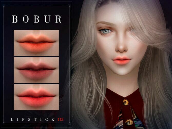 sims 4 cc lipstick 113 by bobur3 2