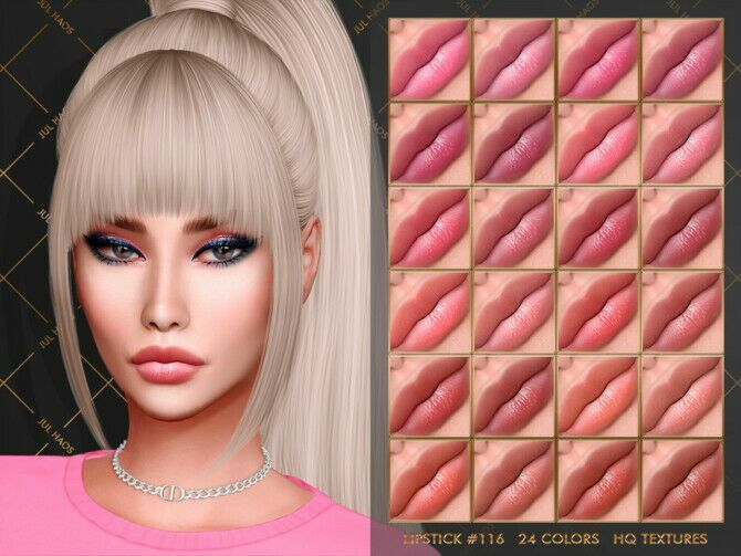 Lipstick #116 By Jul_Haos Sims 4 CC