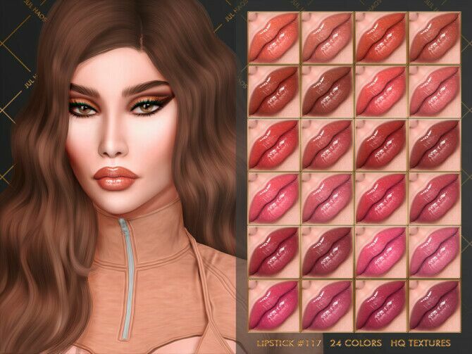 Lipstick #117 By Jul_Haos Sims 4 CC