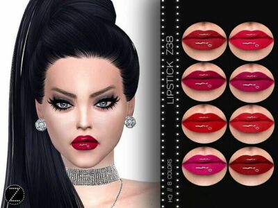 Lipstick Z38 By Zenx Sims 4 CC